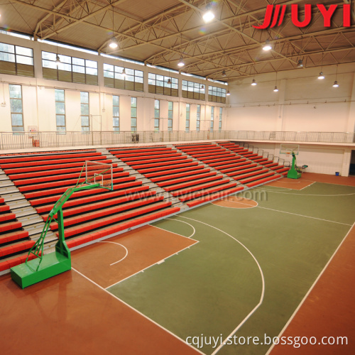 Customized Indoor gym bleachers folding bleachers basketball grandstand tribune